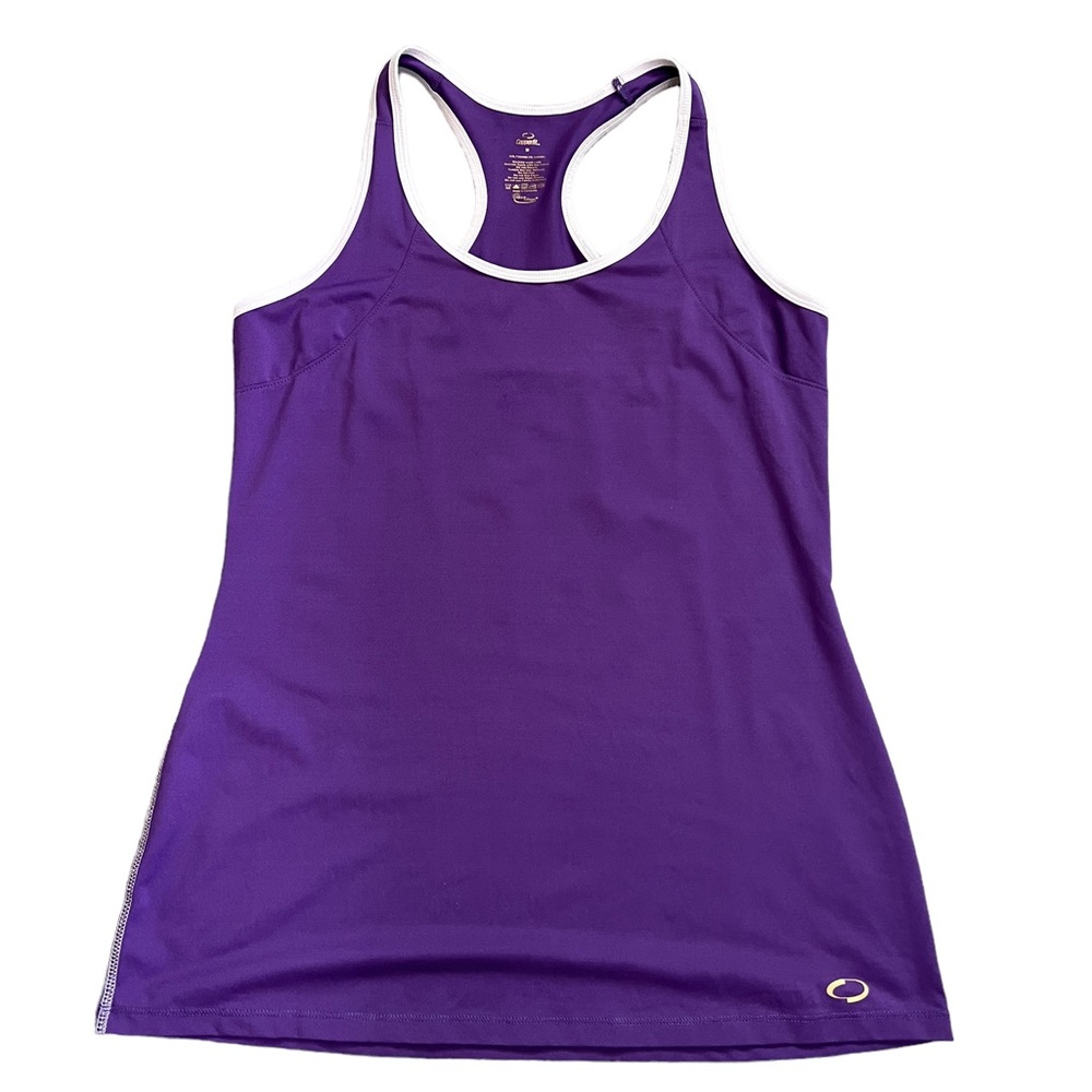 Copperfit Women Workout Tank Top Purple Medium